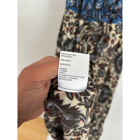 Urban Outfitters Fit & Flare Floral Dress - Size 2 - Picture 10 of 10